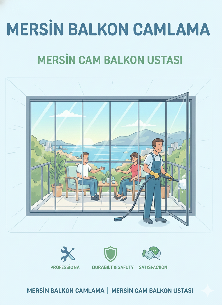 Mersin Balkon Camlama | Mersin Cam Balkon Ustası