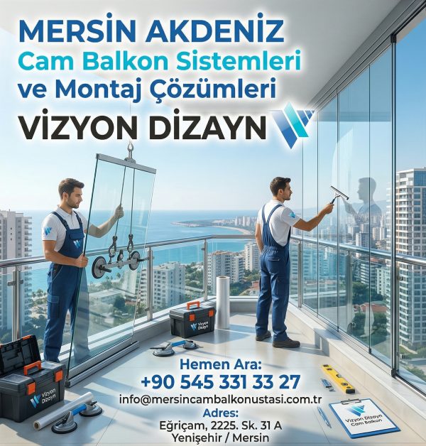 Mersin Akdeniz Cam Balkon Sistemleri ve Montaj Çözümleri: Mersin Cam Balkon Ustası Farkıyla