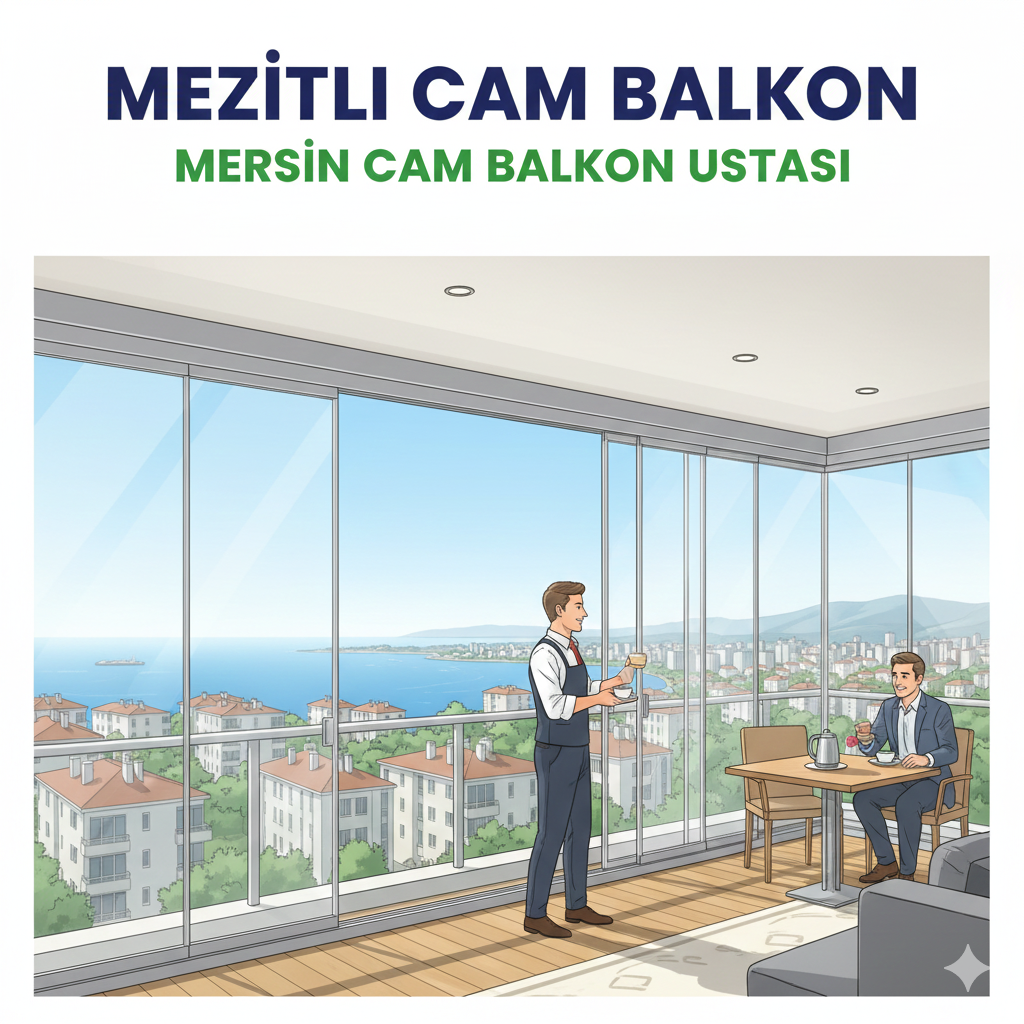 Mersin Cam Balkon Ustası | Mezitli Cam Balkon Sistemleri